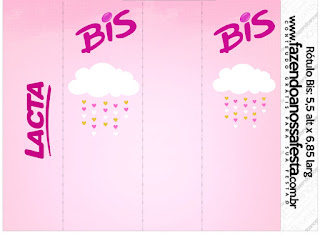 Blesing Rain for Girls Free Printable Candy Bar Labels.