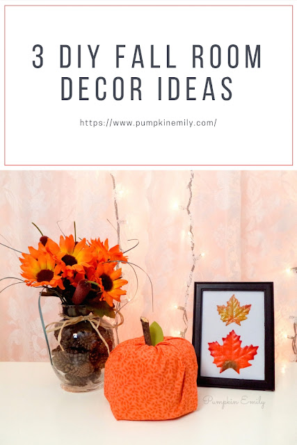 3 DIY Fall Room Decor Ideas