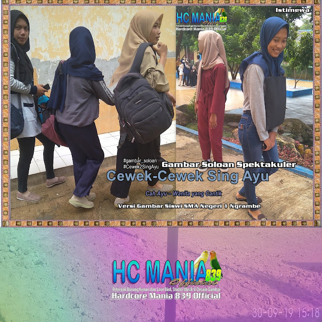 Gambar Soloan Spektakuler – Gambar Siswa-Siswi SMA Negeri 1 Ngrambe – Buku Album Gambar Soloan Edisi 9.1