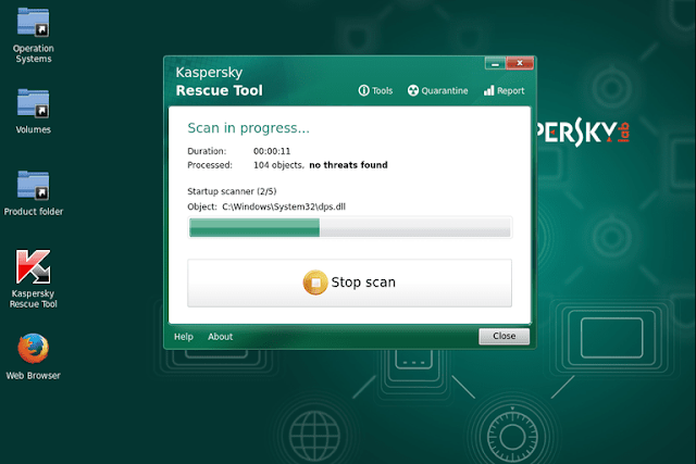 Kaspersky Rescue Disk 2018