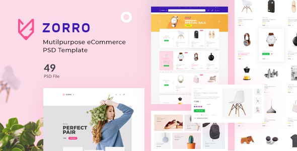 Best Multipurpose eCommerce PSD Template