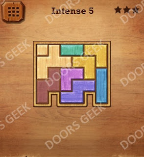 Cheats, Solutions, Walkthrough for Wood Block Puzzle Intense Level 5