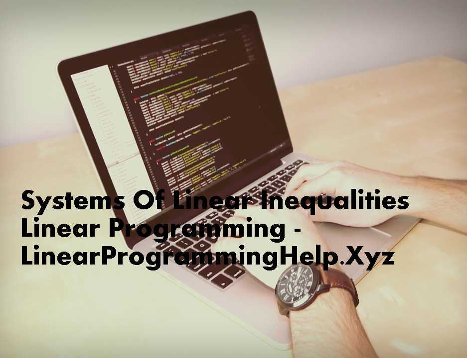 Production And Operations Linear Programming