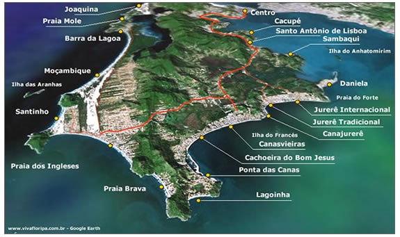 Qual a praia mais linda e cheia de encantos da Ilha de Santa Catarina?