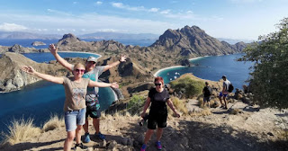 Padar Island o isla de Padar. Parque Nacional de Komodo, Indonesia.