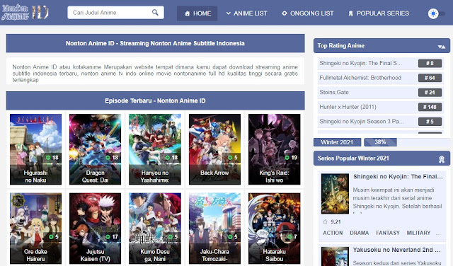 5 Situs Nonton dan Download Anime 3