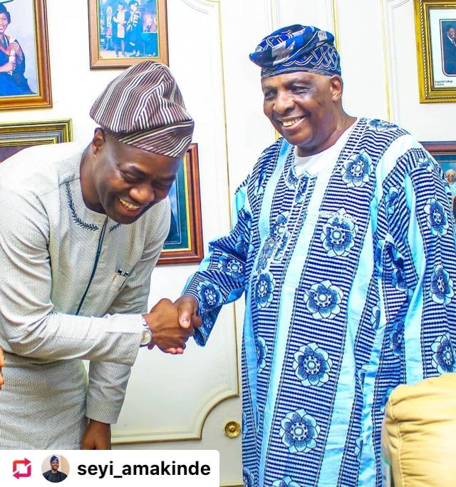 Oyo Governor, Seyi Makinde Mourn The Death Of Chief Bode Akindele, Says The State Will Miss His King-Heartedness.