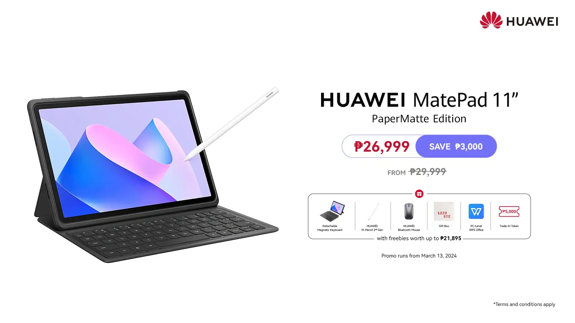 HUAWEI MatePad PaperMatte 11-inch Price Drop Announcement