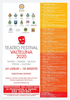 Locandina teatro festival 2020