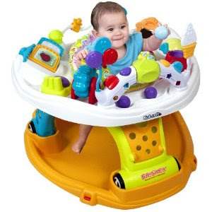 Kolcraft Baby Sit and Step 2-In-1 Activity Center, Jamboree