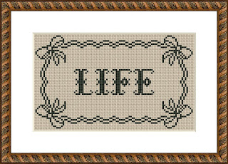 Life cross stitch pattern - Tango Stitch