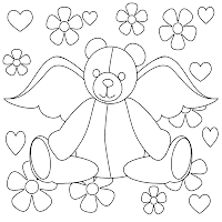 Teddy Bear Coloring Pages on Teddy Bear Coloring Pages