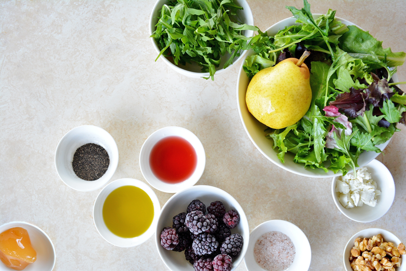 Pear Salad Ingredients