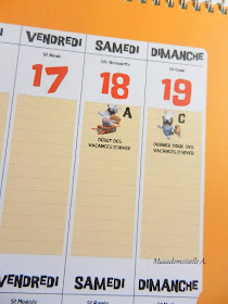  Calendrier S'organiser en famille avec The lapins crétins (Présentation & Avis)