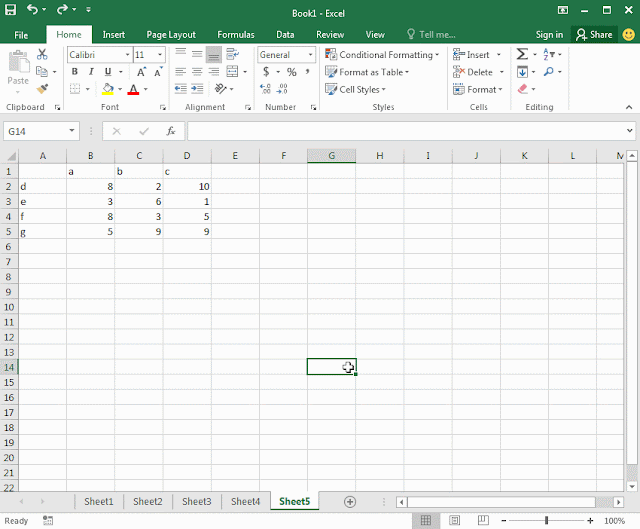 Cara Mengetahui Letak Tabel Excel Menurut Urutan Sheetnya