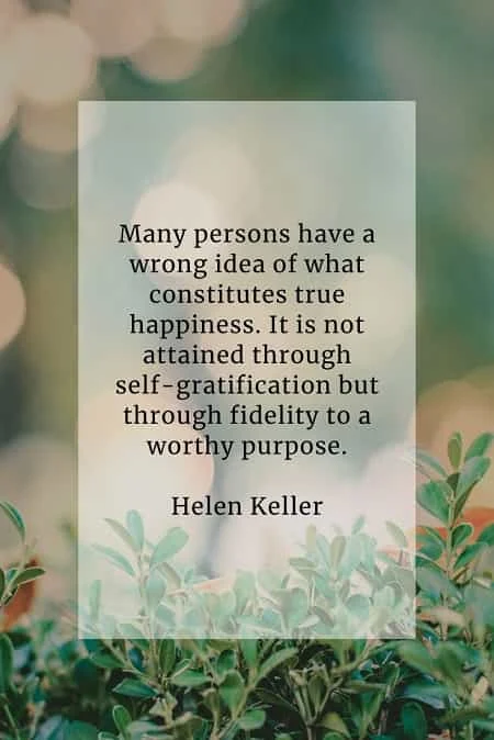 Famous quotes and sayings by Helen Keller