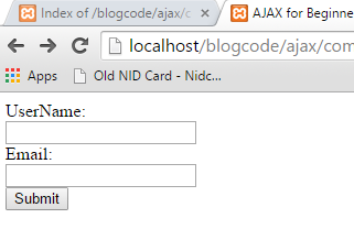 ajax tutorial for beginners