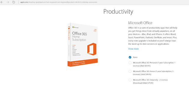Mengapa Ada Office 365 pada Produk Apple "iPad Pro" ?