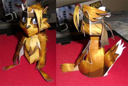 Tanooki Papercraft