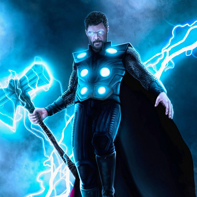 Fan Art God Of Thunder Thor Avengers Desktop Wallpaper