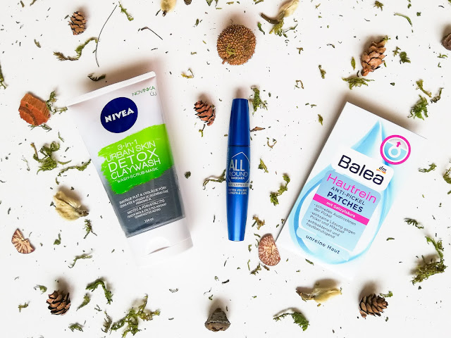 Nivea Detox, řasenka Allround Catrice, Balea náplasti