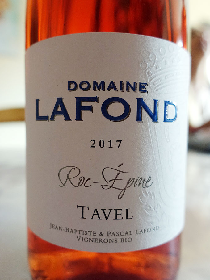 Domaine Lafond Roc-Épine Tavel 2017 (88 pts)