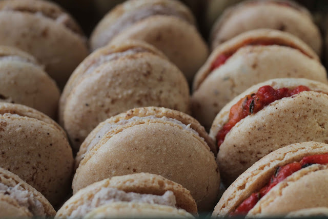 Macarons au poivron