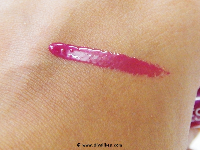 Wet n Wild MegaSlicks Lip Gloss Berried Treasure Swatch