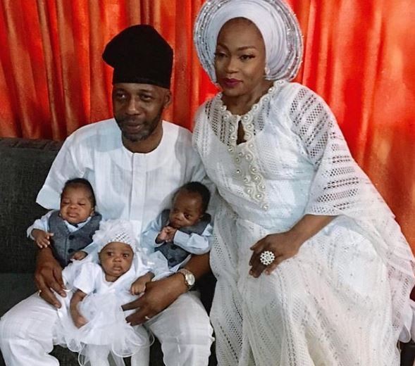 After 13 Years Of Marriage, Nigerian  Couple Welcomes Triplet. 