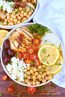 Mediterranean Chicken Bowls