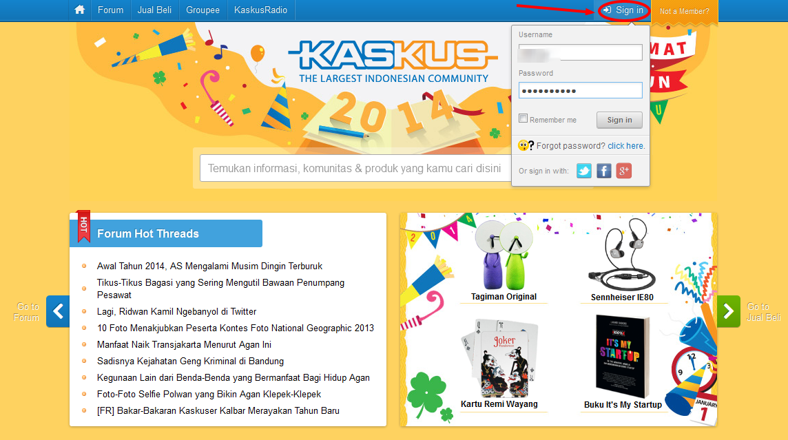 Cara Pasang Iklan di KASKUS