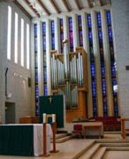 altar area Trinity Church in Norfolk VA