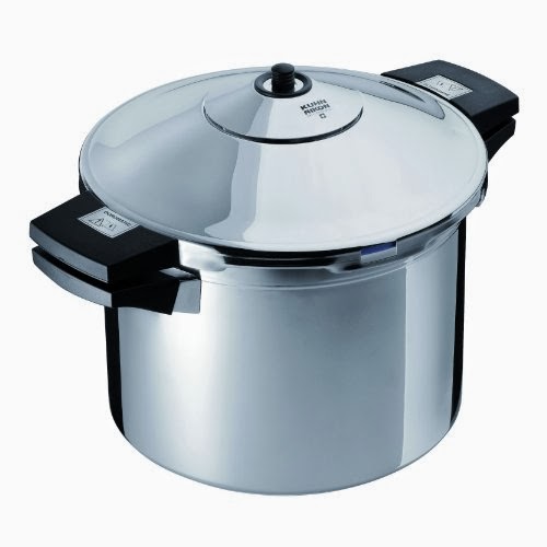 Kuhn Rikon Duromatic Inox Pressure Cooker With Side Grips (22cm), 6.0 Litre