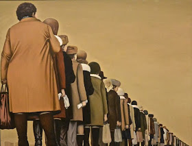 Alexandre Soudoukov - Queue 1985 Saint Péterbourg Musée russe