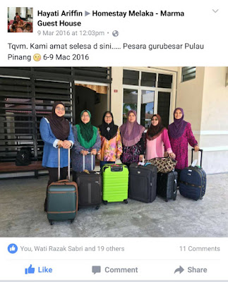 Marma Homestay Melaka - Testimoni Dari Facebook