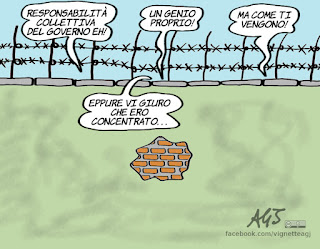 toninelli, salvini, diciotti, migranti, processo, governo, vignetta, satira