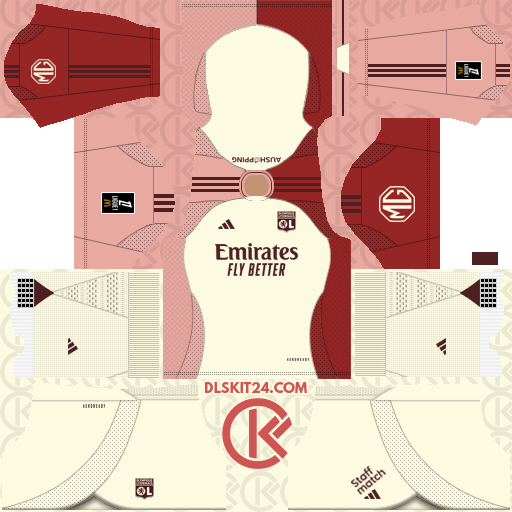 S.L. Benfica DLS Kits 2024-2025 Released Adidas - Dream League Soccer Kits 2025 (Third)
