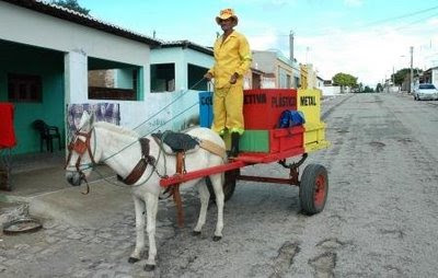 Resultado de imagem para foto da coleta seletiva em carnaubais