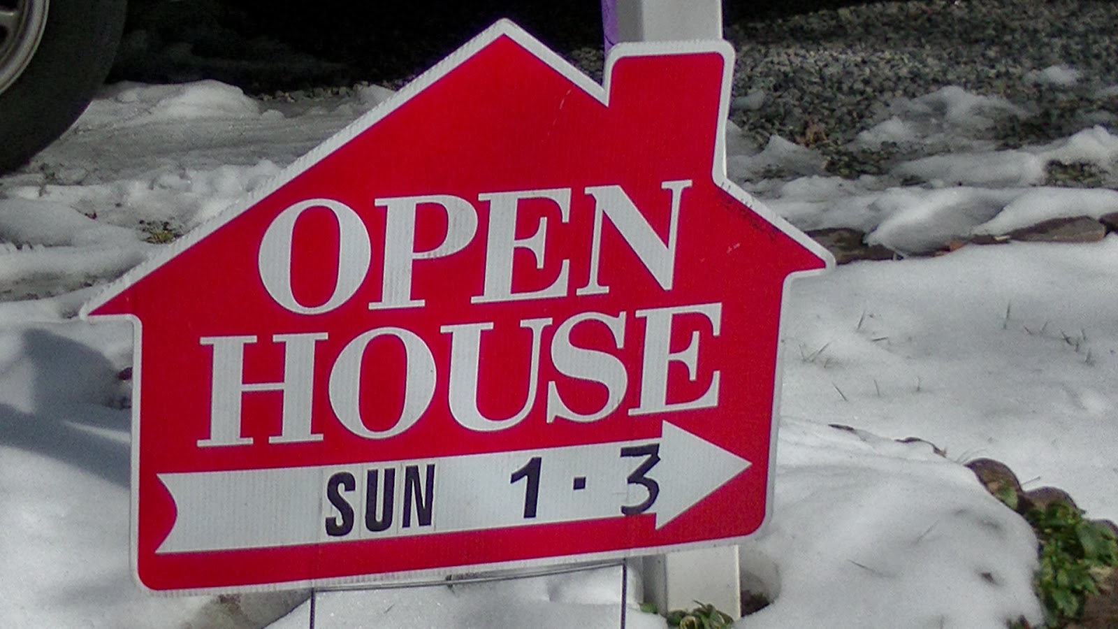 Open House Sign - for real estate in chesterfield va