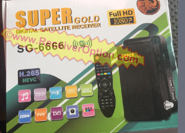 SUPERGOLD SG-6666 1506TV 8MB NEW SOFTWARE WITH ECAST OPTION