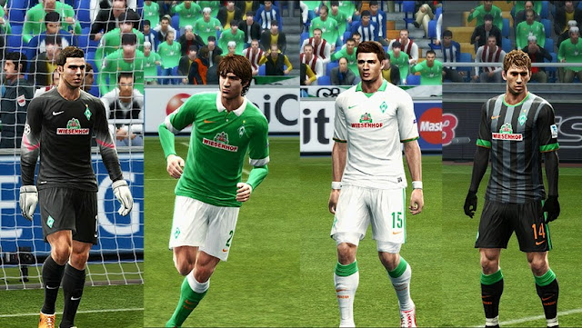 PES 2013 Werder Bremen 14-15 GDB Update by vulcanzero