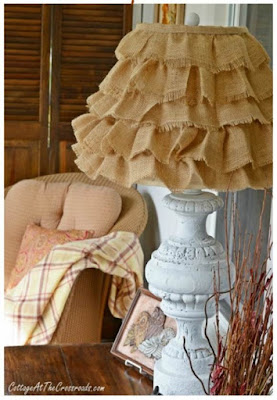 http://cottageatthecrossroads.com/diy-ruffled-burlap-shade/