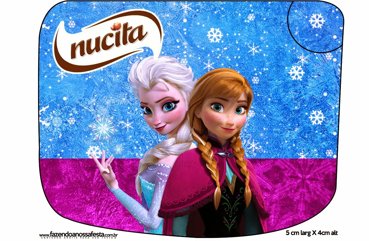 Free Frozen Printable Labels.