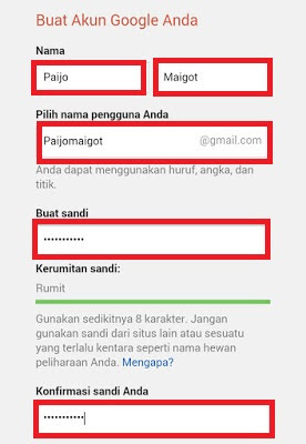 Cara Membuat Gmail Melalui Google | Membuat Imel Baru 