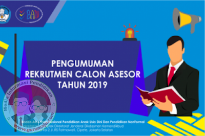  Rekrutmen Calon Asesor BAN PAUD dan PNF Tahun  Penerimaan / Rekrutmen Calon Asesor BAN PAUD dan PNF Tahun 2019