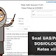 Soal UAS Sosiologi Kelas 12 Semester 1 Dan Jawabannya
