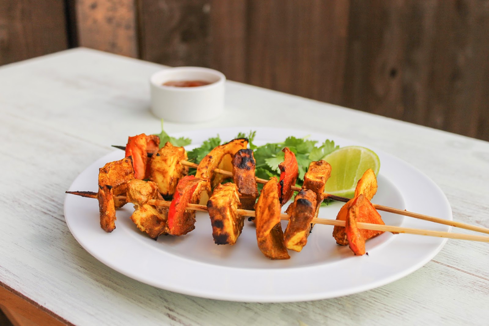 Tasting the Paneer Tikka in Pushkar