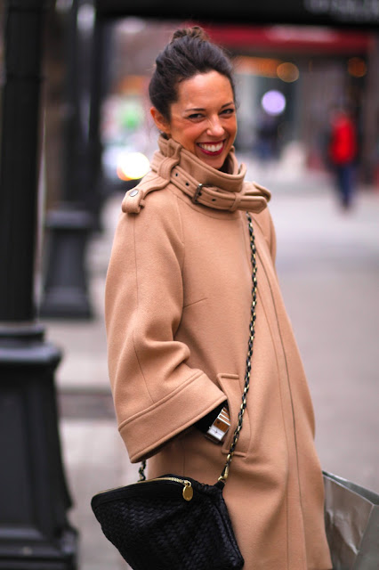 Sarah Miller Camel Coat Seattle Street Style fashion it's my darlin'