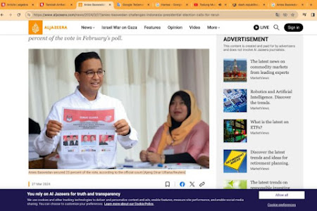    Al Jazeera Gaungkan Gugatan Anies Baswedan Soal Pemilu Ulang ke Dunia