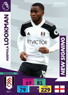 Panini Adrenalyn XL Premier League Plus 2020-2021 Fulham Set